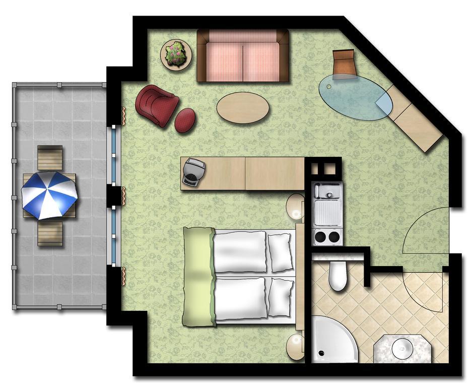 Castello Apartments Lüneburg Стая снимка